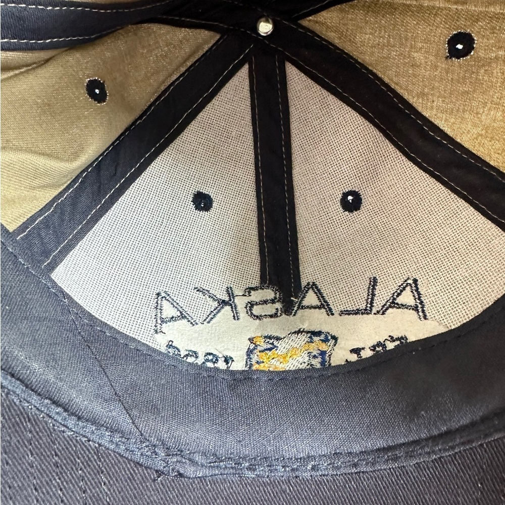 Tongass Trading Company Alaska SnapBack Hat Baseball Cap Beige size OS - Picture 8 of 11
